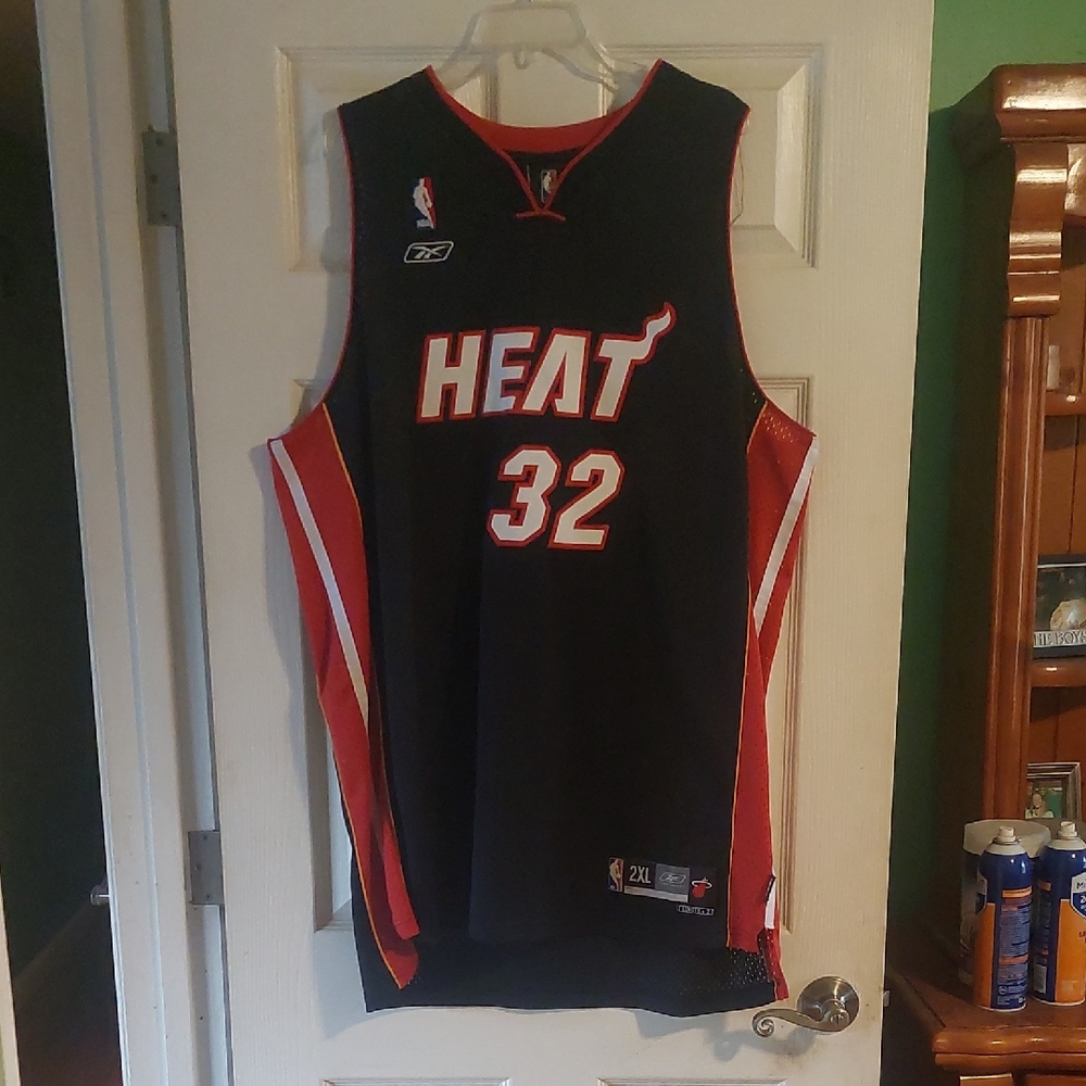 Reebok Miami Heat Shaquille O'Neal Men's Jersey XXL